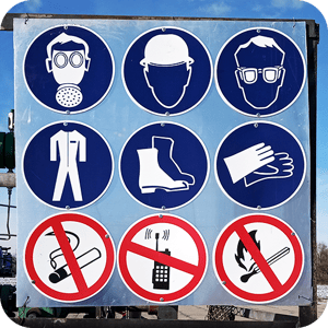 Health Safety Signs